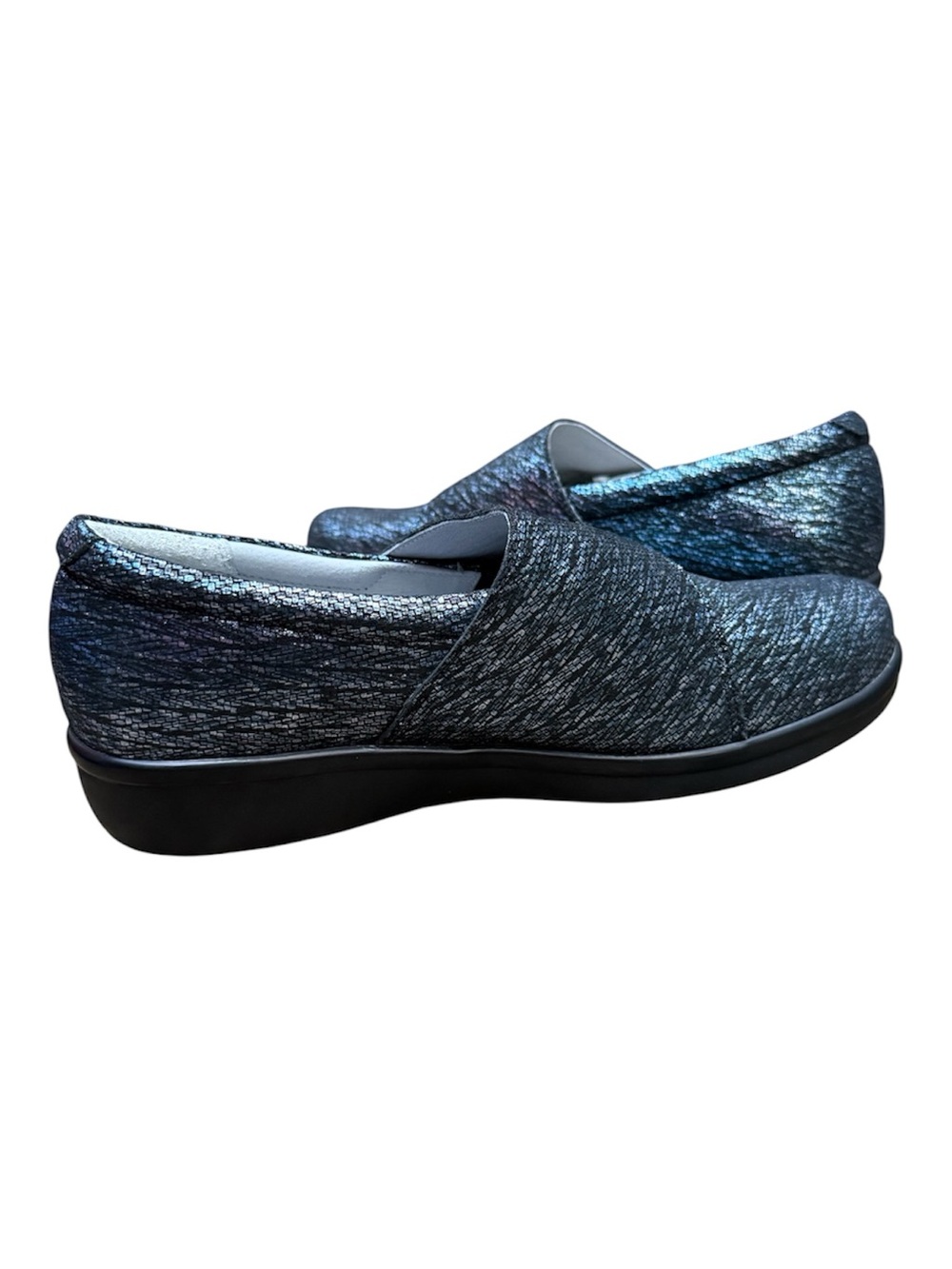 Alegria LAU-853 Lauryn Size 40W US 11.5-12 Womens Metallic Leather Comfort Shoes